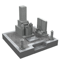 和型4聖地の一般墓の墓石写真